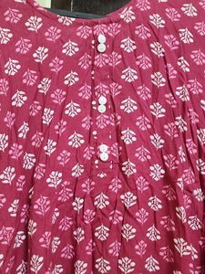 Cotton Pink Kurti