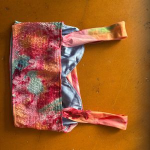 Tie-Dye Crop Top