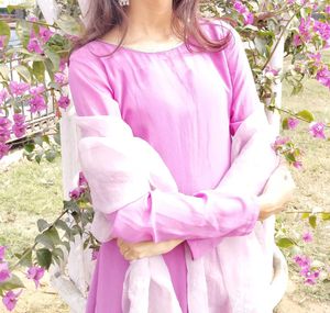 Purple Anaarkali 🩷