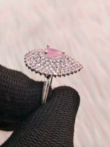 Pure Silver Ladies Ring