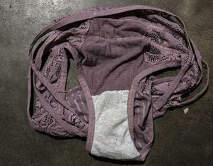 Lace Trim Thong