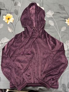 Plush Purple Hoodie