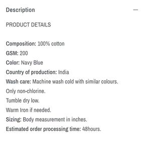 BONKERS CORNER Navy Cropped Graphic Tee