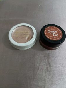 Insight Highlighter And Swiss Beauty Lip Tint
