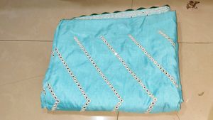 Cyan Colour With White Combination