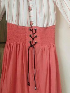 Cute Striped Skater Dress