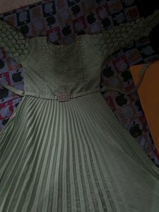 Elegant Sage Green Dress