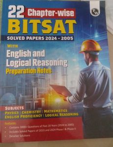 BITSAT Solved Papers( 2024-2005)