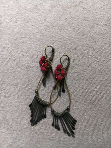 Detachable Red Drop Earring🍒