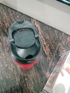 Red Travel Mug With Grip