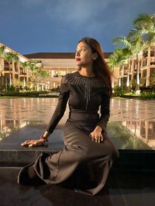 Elegant Black Party Dress