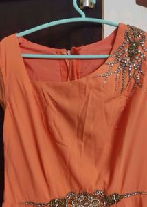 Coral Gown 🧡