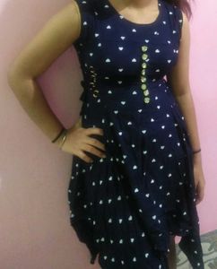 A mini and casual dress