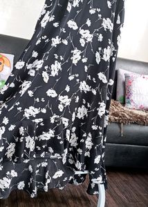 Floral Prints Sleeveless Dress