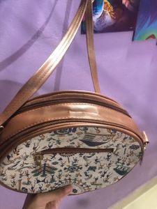 Sling Bag With Ethnic Design