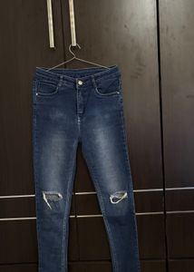 High Rise Blue Denim 👖