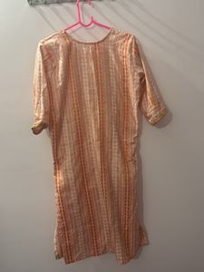 Elegant Peach Kurta