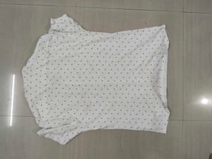 Netplay White Printed Shirt