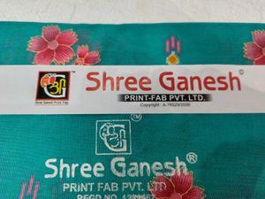 Shree Ganesh Printed Saree