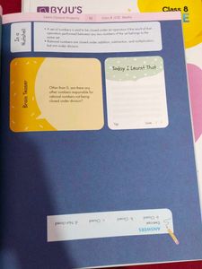 Class 8 ICSE Math Vol 1