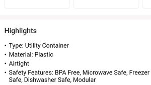 Airtight containers (Set of 4)