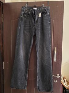 ZARA WIDE LEG JEANS