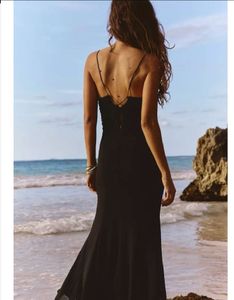ZARA CAMISOLE MIDI DRESS