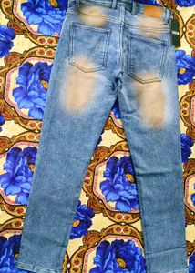 Brand New Shein Acid Wash Jeans (Unique Tinted)