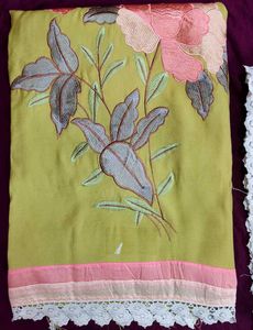 Elegant Green Floral Kurta