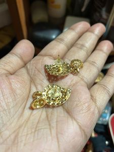 AD Stone Wedding Earring Stud