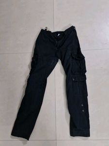 Black Cargo Pants