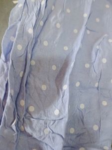 Blue Cotton Jumpsuit