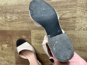 Chanel Inspired Captoe Sling backs
