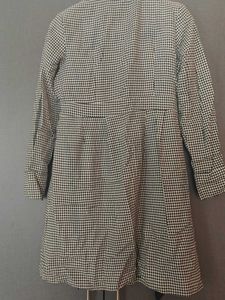 Houndstooth Trench Coat