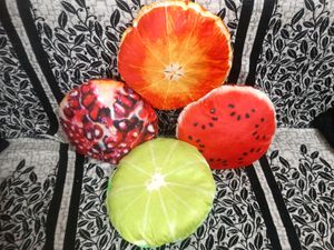 Fruits Cushions 4pc.🍉🍊