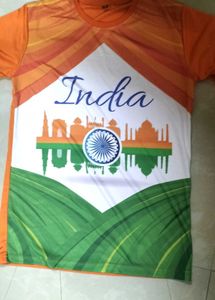 Two Tricolour T Shirt For Boys.