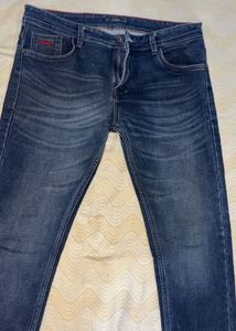 Dark Blue Denim Jeans