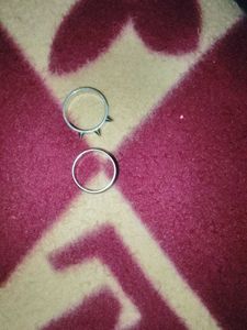 Unique Silver Tone Ring