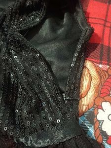 Festive Red &amp; Black Girls&#39; Outfit