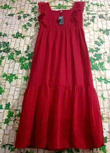 New Gorgeous😍maroon Dress