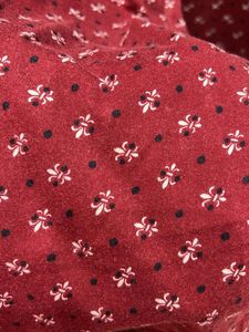 Red Patterned Lounge Pants