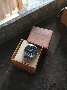 Elegant Silver Wristwatch