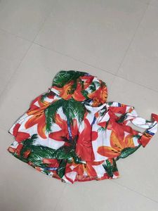 Floral Print Matching Set