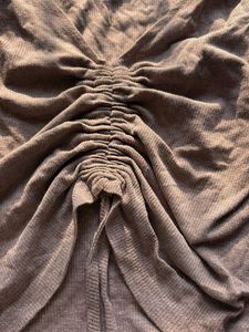 Ruched Front Long Sleeve Top