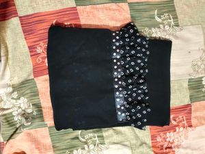 Elegant Black Saree