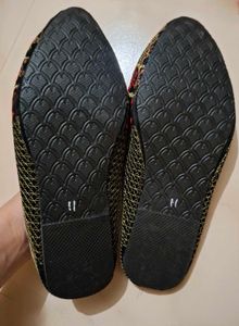 Embroidered Ethnic Slip-On Shoes