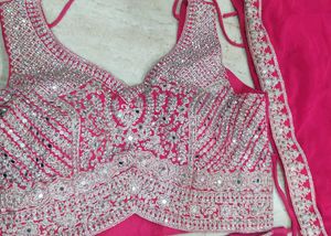 NEW Heavy Lehanga Choli with sleeves