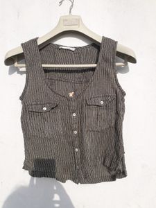 MANGO Vest Tank Top