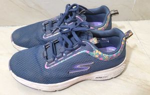 Skechers Brand Floral Print Shoes