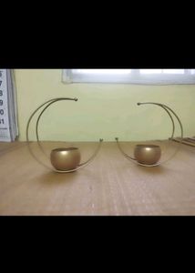 Golden Candle Holders (only 1)